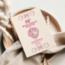 Search for jersey party invitations Pink