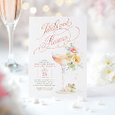 Search for wine tasting bridal shower invitations Boho floral