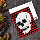 Search for emo heart postcards Skull