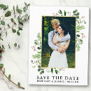 Search for picture frame postcards Save our date