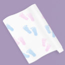 Search for baby foot wrapping paper Blue