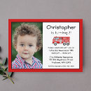 Search for fire engine red invitations Cute