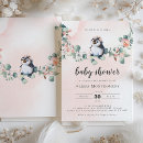 Search for girl penguin invitations Pink