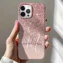 Search for rose gold monogram iphone cases Girly