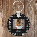 Search for dog paw print key rings Cat