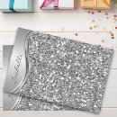 Search for silver glitter tissue paper Glam