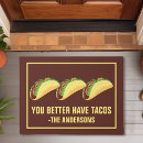 Search for mexican doormats Tacos