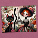 Search for victorian floral postcards Eiffel tower
