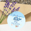 Search for boys whale baby shower stickers Baby boy