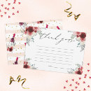 Search for red wine invitations Floral