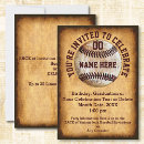 Search for baseball graduation invitations Party