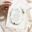 Search for snow bridal shower invitations Watercolor