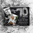 Search for silver 70th birthday invitations Party