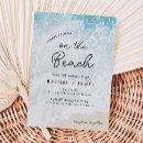 Search for destination elopement wedding invitations Ocean