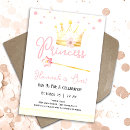Search for crown 1st birthday invitations Girl