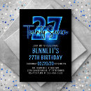 Search for twenty seventh birthday invitations For him