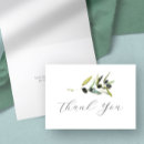Search for olive branch thank you cards Watercolor