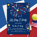 Search for fireworks invitations Patriotic party celebration