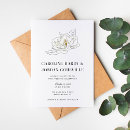 Search for illustrated wedding invitations Botanical