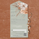 Search for peach invitations Floral flowers