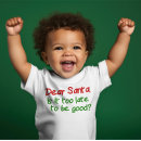 Search for funny naughty baby clothes Santa