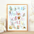 Search for alphabet nursery posters Colourful