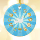 Search for gold dove christmas tree decorations Religious