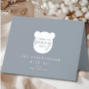 Search for beary much thank you cards Baby shower