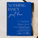 Search for fall in love wedding invitations Nothing fancy just love