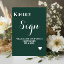 Search for emerald green wedding signs Stylish