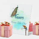 Search for bridal shower favor signs Blue
