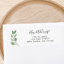 Search for new return address labels Watercolor