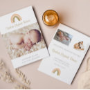 Search for boho birth announcement cards Newborn