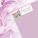 Search for multicolored labels Floral