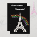 Search for bastille day invitations Eiffel tower
