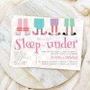 Search for slumber party invitations Slippers