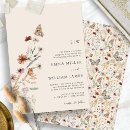 Search for pressed flower wedding invitations Vintage pressed flowers