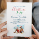 Search for summer christmas invitations Santa