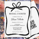 Search for qr code bridal shower invitations Elegant