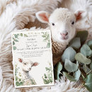 Search for lamb christening invitations For kids