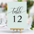 Search for mint green wedding table cards Solid colour