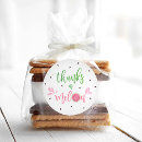 Search for watermelon thank you stickers Watercolor