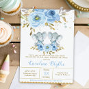 Search for floral elephant baby shower invitations Jungle animals