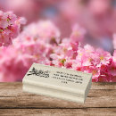 Search for cherry blossom rubber stamps Return address