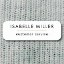 Search for black and white name tags Retail