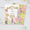 Search for coed baby shower invitations Floral