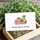 Search for dining business cards Caterer