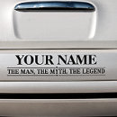 Search for funny dad bumper stickers Black and white