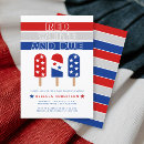 Search for red white and due baby shower invitations Stars