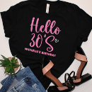 Search for hello thirty tshirts Modern
